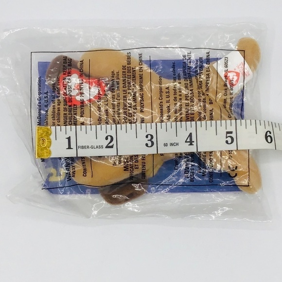 VINTAGE NEW in Package 1998 Lot Of 9 McDonald’s Happy Meal Toys TY Beanie Babies - Picture 10 of 10